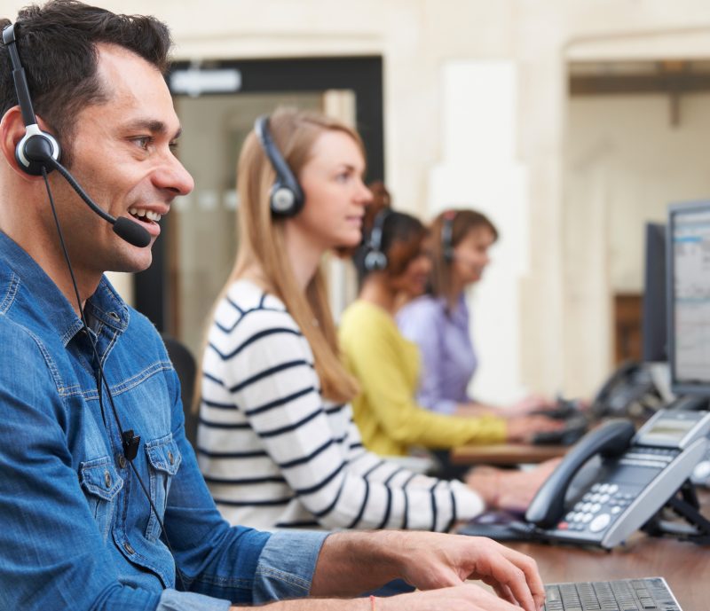 outsourced call center