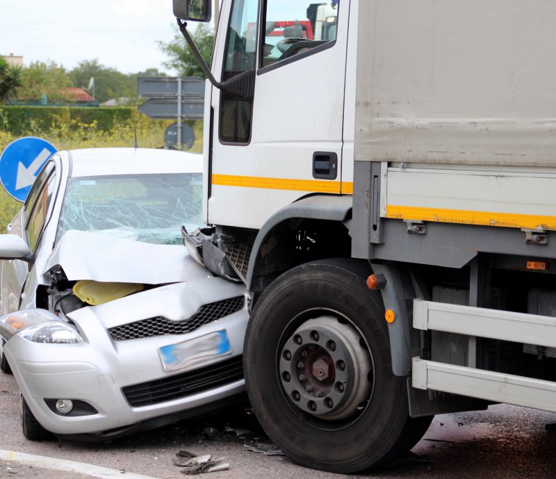 semi truck accident